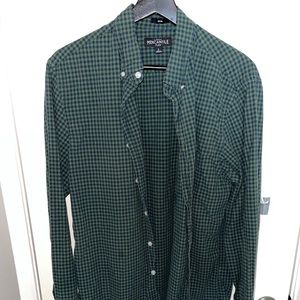 J. Crew Button Down Check Pattern Shirt